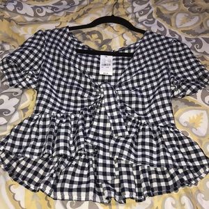 Front tie top Pacsun